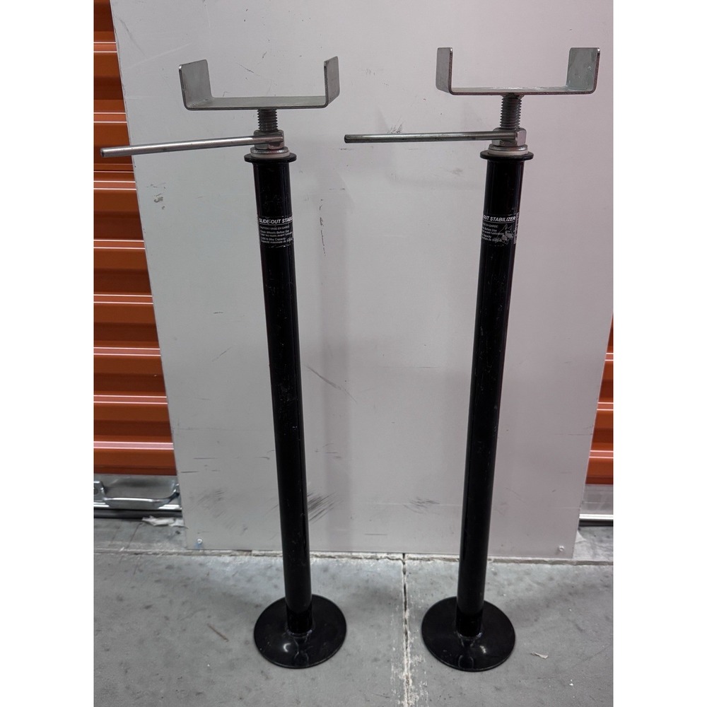 2 Pc Husky Towing Slide-Out Adjustable Stabilizer 5000 Lbs Max Capacity